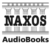 Logo of Naxos Audiobooks featuring columnar design above the brand name.