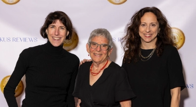 Photo credit: Danny Weiss Photography the founders of VTK at an award show. Photo credit: Danny Weiss Photography